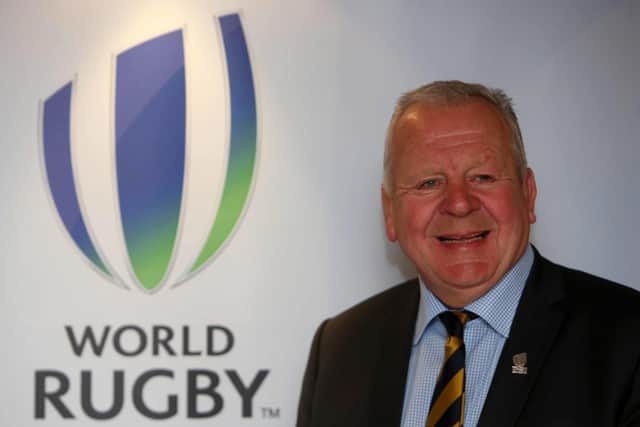 World Rugby chairman Bill Beaumont revealed the optional rule changes. Picture: PA Wire