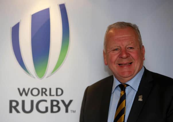 World Rugby chairman Bill Beaumont revealed the optional rule changes. Picture: PA Wire