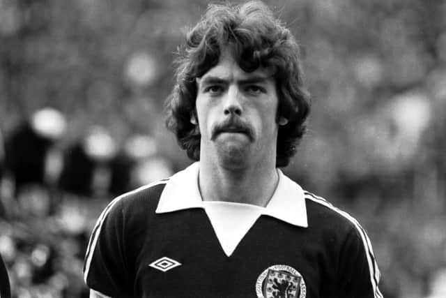 John Wark was unlucky not to win a penalty against USSR at the 1982 World Cup.