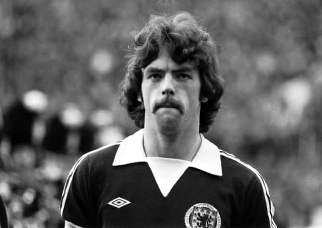 John Wark was unlucky not to win a penalty against USSR at the 1982 World Cup.