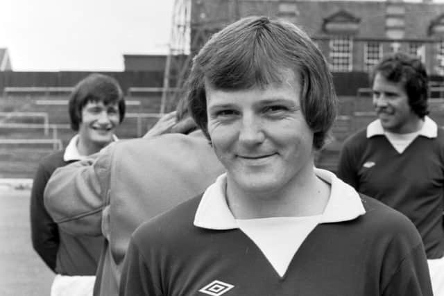 Donald Park at Tynecastle in 1977, the year Hearts got relegated. Picture: Hamish Campbell