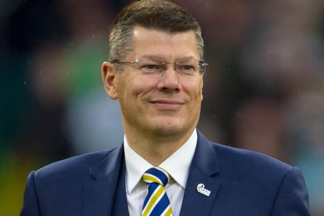 SPFL chief executive Neil Doncaster says starting the Premiership on 1 August is a 'firm target'. Picture: SNS