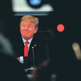 President Trump faces questions on developments in Minneapolis in front of the media in Washington, DC. Picture:  Erin Schaff-Pool/Getty