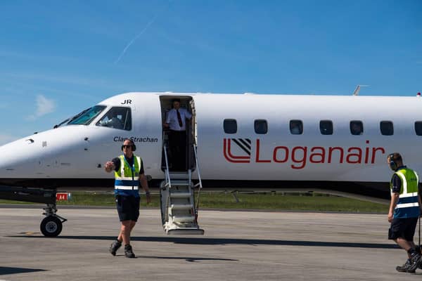 Loganair flights are restarting from Aberdeen. Picture: Simon Ford/Shutterstock