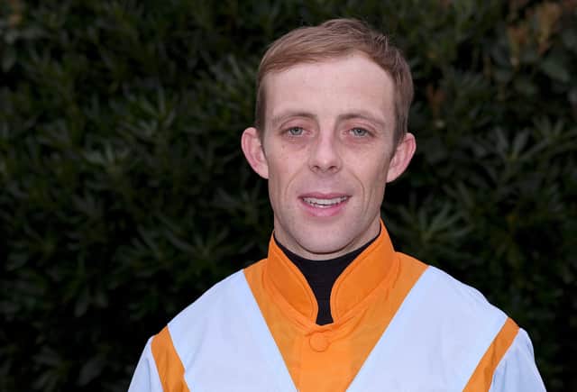 Top all-weather jockey Ben Curtis rides Al Ozzdi at Newcastle. Picture: Alan Crowhurst/Getty Images