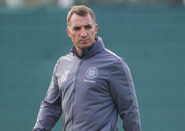 Brendan Rodgers, who left Celtic for Leicester in February last year
