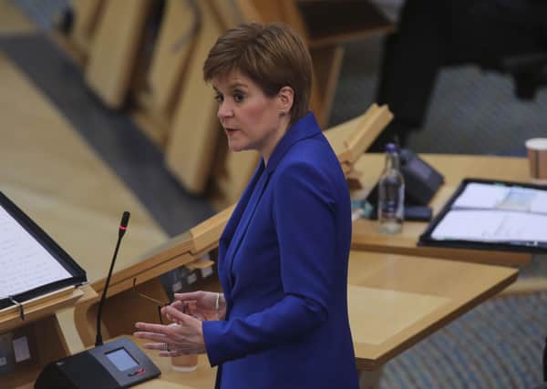 Nicola Sturgeon knows she is arguing over a figment of the popular imagination. Picture: Getty