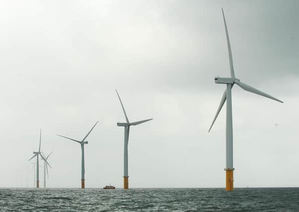An offshore wind farm (Picture: Anna Gowthorpe/PA Wire)