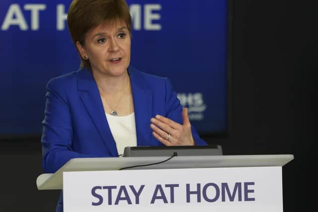 The main message from the Scottish Government is still stay at home but some restrictions have been lifted to allow more people to work