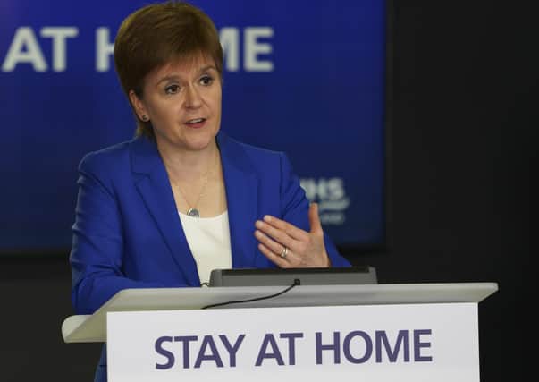 The main message from the Scottish Government is still stay at home but some restrictions have been lifted to allow more people to work