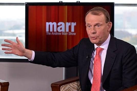 BBC broadcaster Andrew Marr (Photo by Stefan Rousseau-WPA Pool/Getty Images)