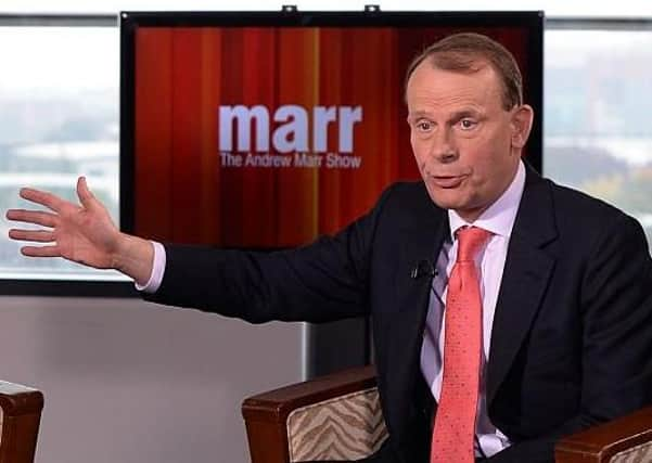 BBC broadcaster Andrew Marr (Photo by Stefan Rousseau-WPA Pool/Getty Images)