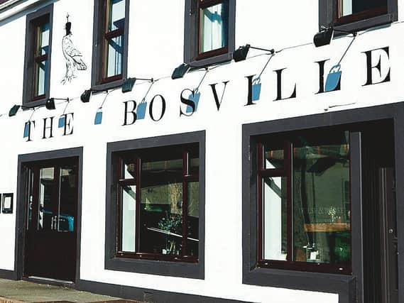 A short amble uphill from Portree Harbour, The Bosville has a stylish restaurant and popular bar
