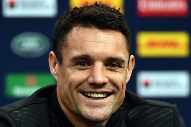 All Black great Dan Carter is making a surprise return to Super Rugby for the Auckland Blues. Picture: Gabriel Bouys/AFP via Getty Images