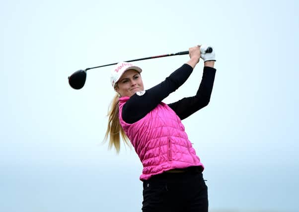 Carly Booth is among the 10 players taking part in the Paddy Power Golf Shootout at the Centurion Club in Hertfordshire. Picture: Getty.