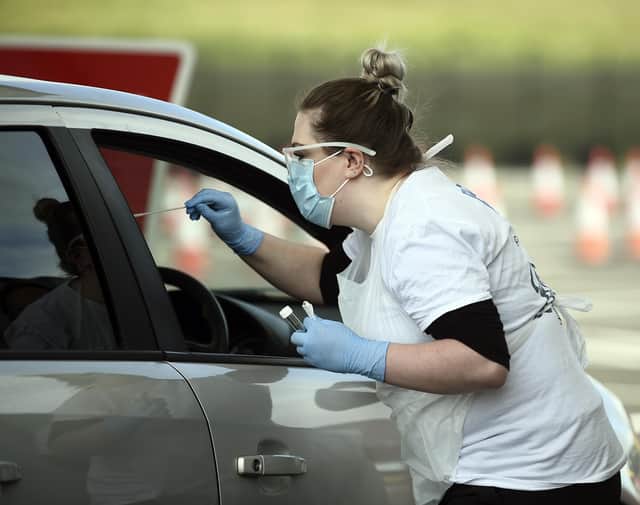 Frontline staff raised concerns about PPE, training and testing in an exercise simulating a coronavirus outbreak in 2018 (Picture: Lisa Ferguson)