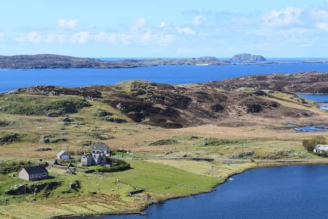 A scene from the Isle of Lewis, which has experienced a surge in online shopping deliveries
