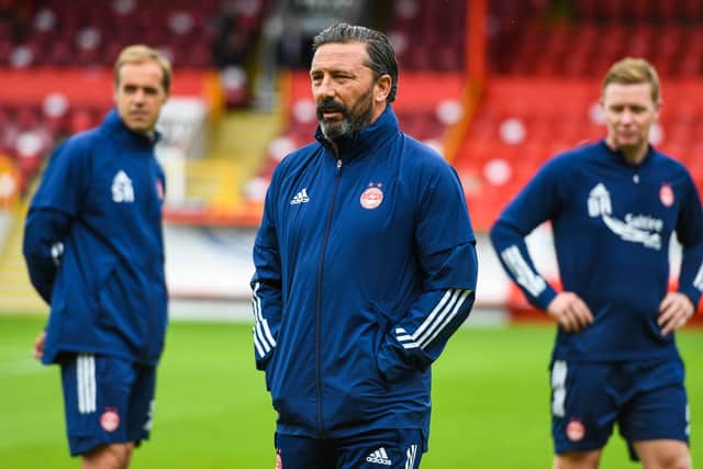 Aberdeen manager Derek McInnes confirmed the players will be disciplined internally. Picture: SNS
