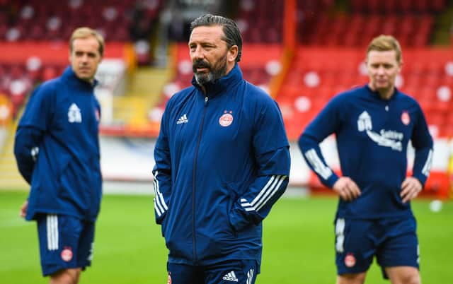 Aberdeen manager Derek McInnes confirmed the players will be disciplined internally. Picture: SNS