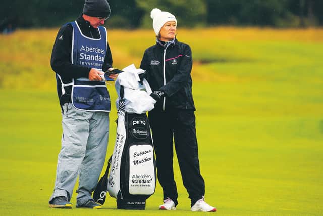 Catriona Matthew in action at last year's Ladies Scottish Open at the Renaissance Golf Club. Picture: Tristan Jones