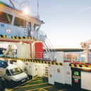 The Hoy ferry from Houghton on Mainland Orkney