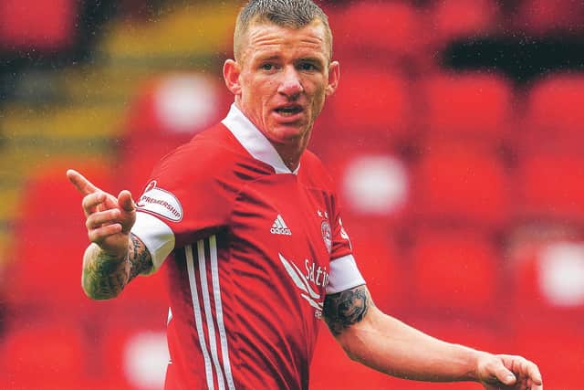 Aberdeen's Jonny Hayes did an interview with Red TV to try and 'clear the air'. Picture: Craig Williamson/SNS Group