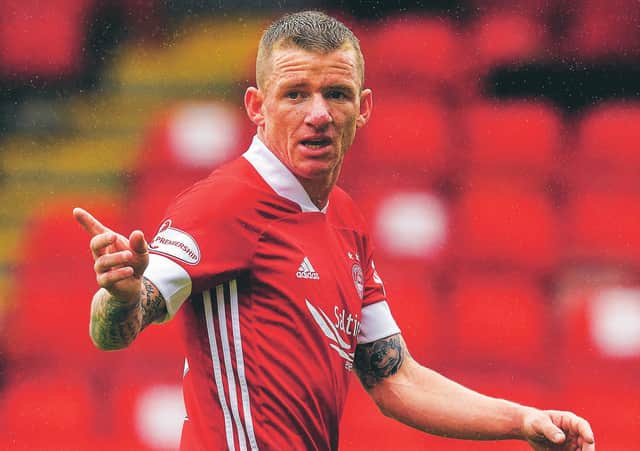 Aberdeen's Jonny Hayes did an interview with Red TV to try and 'clear the air'. Picture: Craig Williamson/SNS Group