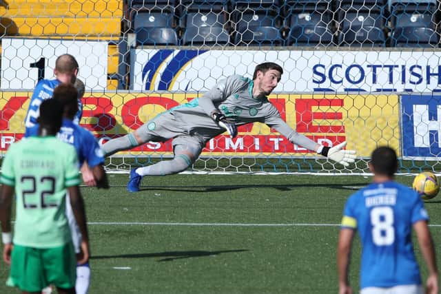 Chris Burke scores from the penalty spot for Kilmarnock. Picture: Getty.
