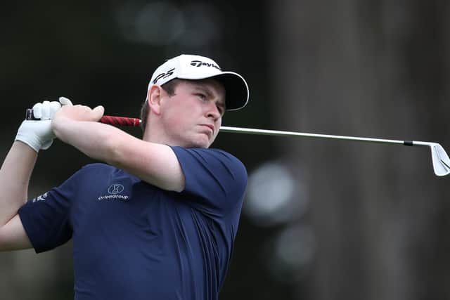 Bob MacIntyre finished with a three-over 283 total in the USPGA Championship. Picture: Getty.
