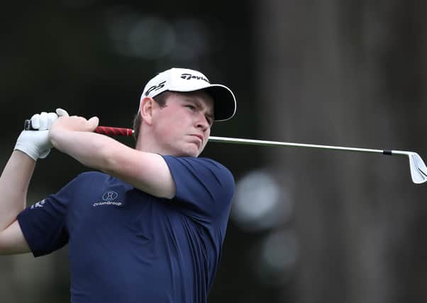 Bob MacIntyre finished with a three-over 283 total in the USPGA Championship. Picture: Getty.
