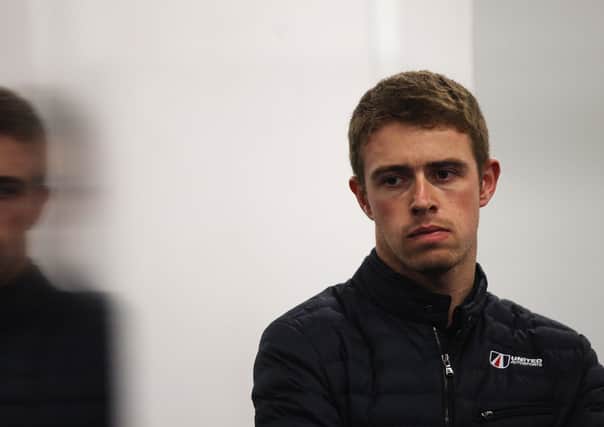 Paul Di Resta seen in his United Autosports garage during qualifying for the Le Mans 24 Hour race. Picture: Ker Robertson/Getty Images
