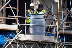 Working at a great height brings danger