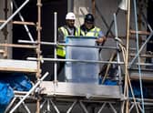 Working at a great height brings danger