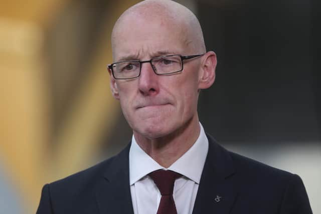 Scottish education secretary John Swinney. Picture: Fraser Bremner - Pool/Getty Images