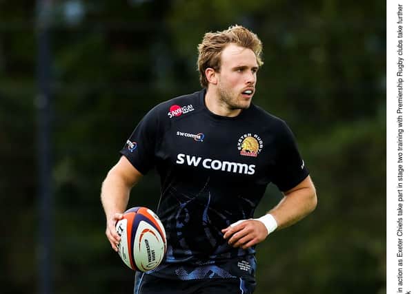 Johnny Gray joins Exeter Chiefs’ second row following his move from Glasgow Warriors. Picture: Rogan/JMP/Shutterstock