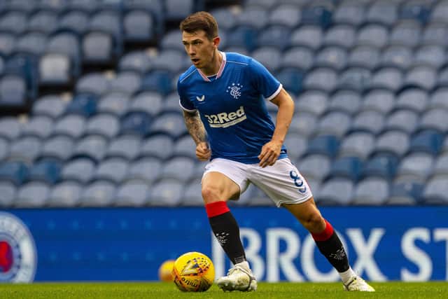 Despite Rangers’ perfect start to the Premiership season, midfielder Ryan Jack says they can’t afford to stand still and wants manager Steven Gerrard to ‘keep pushing’ his players every day. Picture: SNS