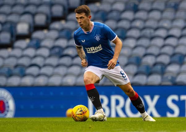 Despite Rangers’ perfect start to the Premiership season, midfielder Ryan Jack says they can’t afford to stand still and wants manager Steven Gerrard to ‘keep pushing’ his players every day. Picture: SNS