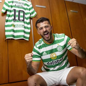 Albian Ajeti has joined Celtic on a four-year-deal. Picture: Craig Williamson / SNS