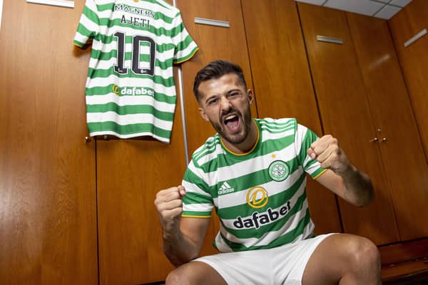 Albian Ajeti has joined Celtic on a four-year-deal. Picture: Craig Williamson / SNS