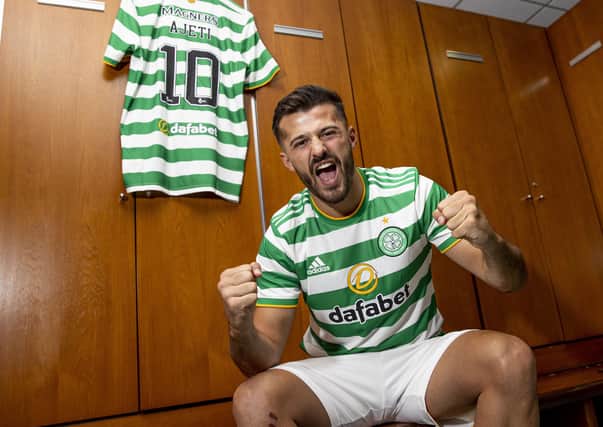 Albian Ajeti has joined Celtic on a four-year-deal. Picture: Craig Williamson / SNS