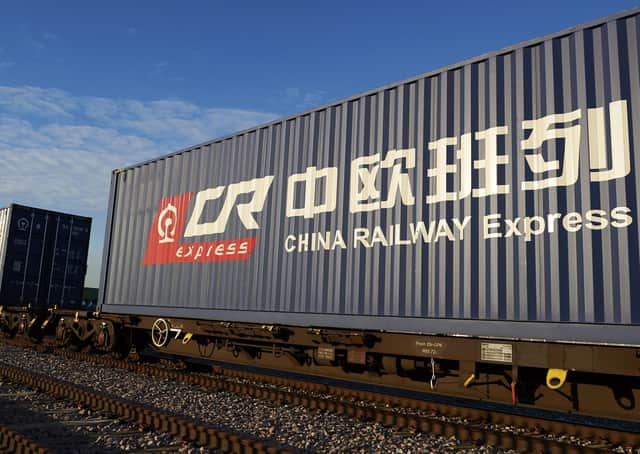 China Railway Express is a unit of China's state-run China Railway Corporation (Picture: AFP/Getty Images)