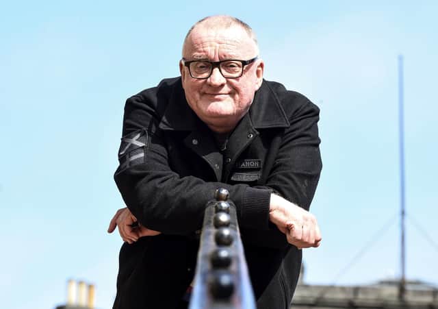 Stuart Cosgrove, one half of BBC Radio Scotland’s Off The Ball team, is promoting his book about Cassius Clay, which specifically focuses on the boxer’s life in 1963. Picture: Lisa Ferguson