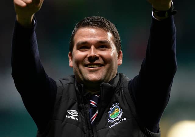 Linfield manager David Healy. Picture: Mark Runnacles/Getty Images