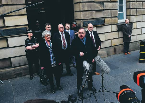 Former first minister 

Alex Salmond. Picture: Lisa Ferguson