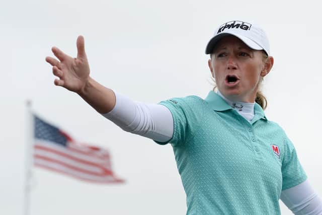 Stacey Lewis impressed on day 2 of the Aberdeen Standard Investments Ladies Scottish Open. Picture: Mark Runnacles/Getty Images