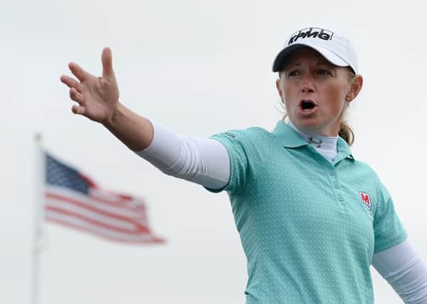 Stacey Lewis impressed on day 2 of the Aberdeen Standard Investments Ladies Scottish Open. Picture: Mark Runnacles/Getty Images