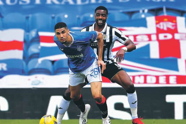Rangers' Leon Balogun has looked strong, quick and good in the air. Picture: Craig Foy / SNS