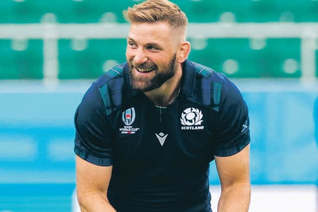 Scotland's John Barclay at the 2019 World Cup in Japan. Picture: Gary Hutchison / SNS