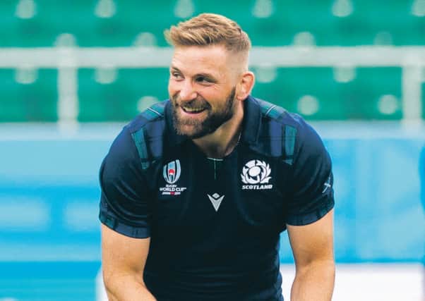 Scotland's John Barclay at the 2019 World Cup in Japan. Picture: Gary Hutchison / SNS
