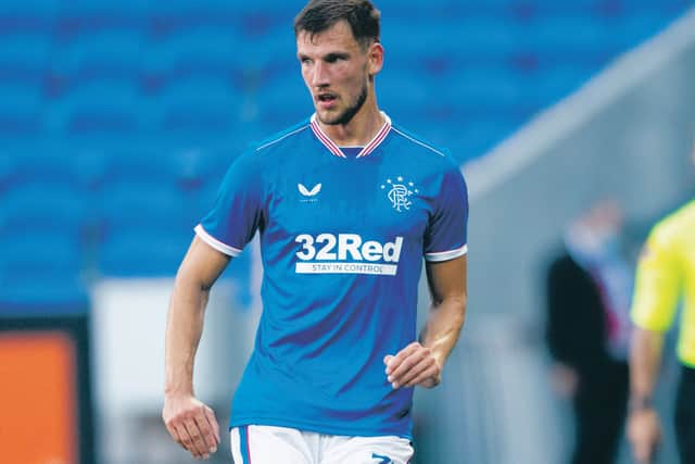 Borna Barisic has been linked with a move away from Rangers. Picture: SNS